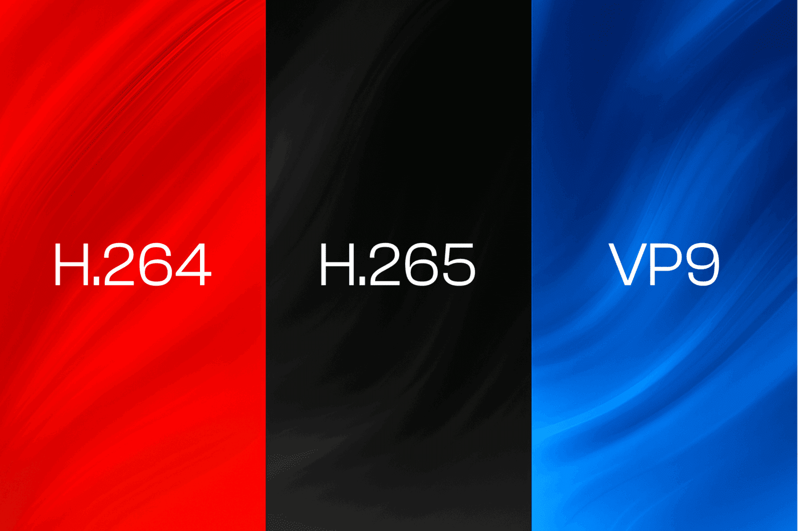 AVC vs HEVC vs VP9