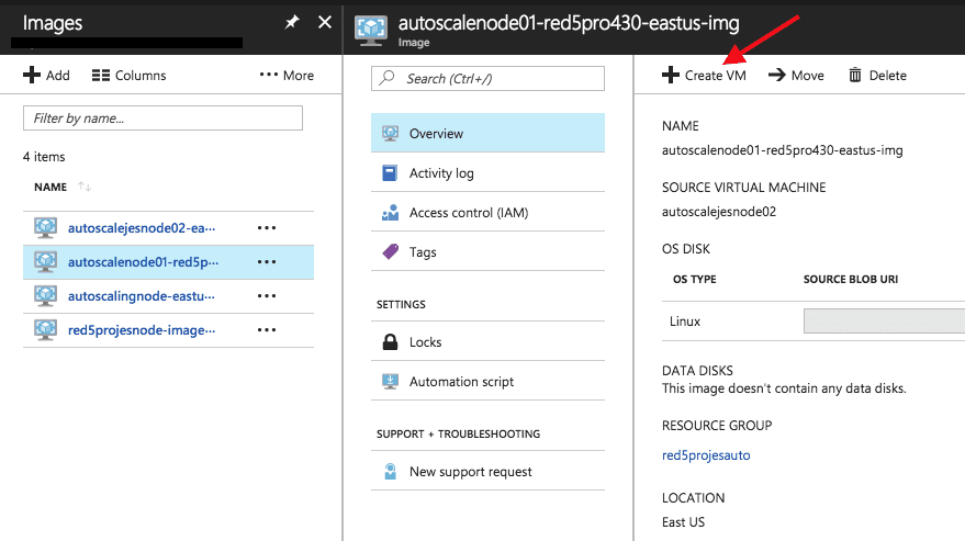 Create VM