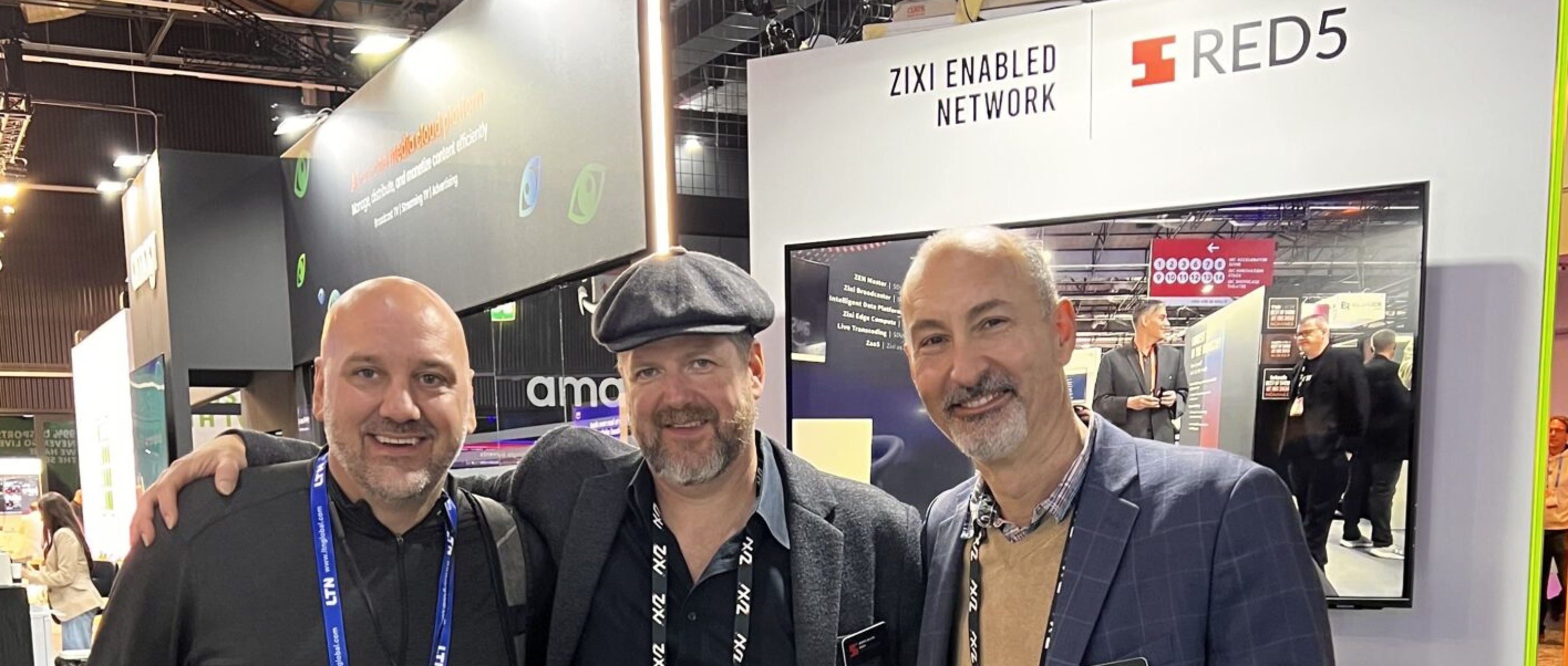Chris Allen, Brett Fasullo from Red5 at IBC 2024