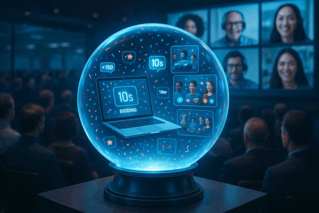 Crystal ball reveals the future of live auctions