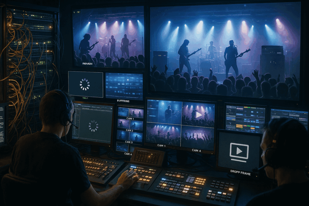 How congestion and bandwidth limits affect streaming delay